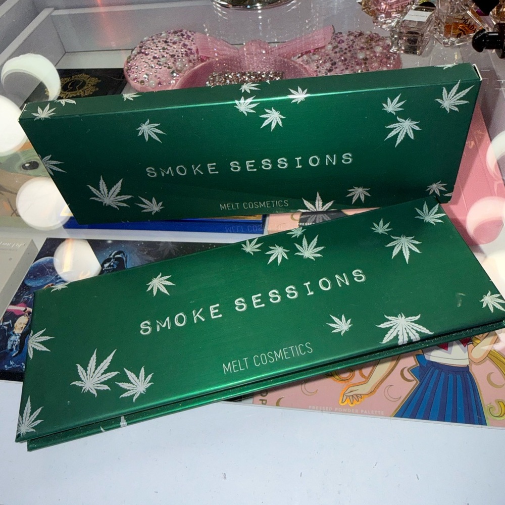Melt Cosmetics Smoke Sessions Green Palette